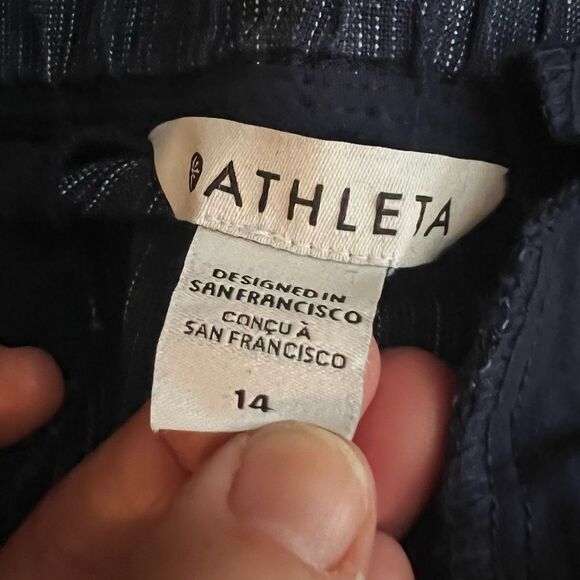 Athleta Women’s 14 Cabo Textured Wide Leg Pant NWT - Picture 7 of 8